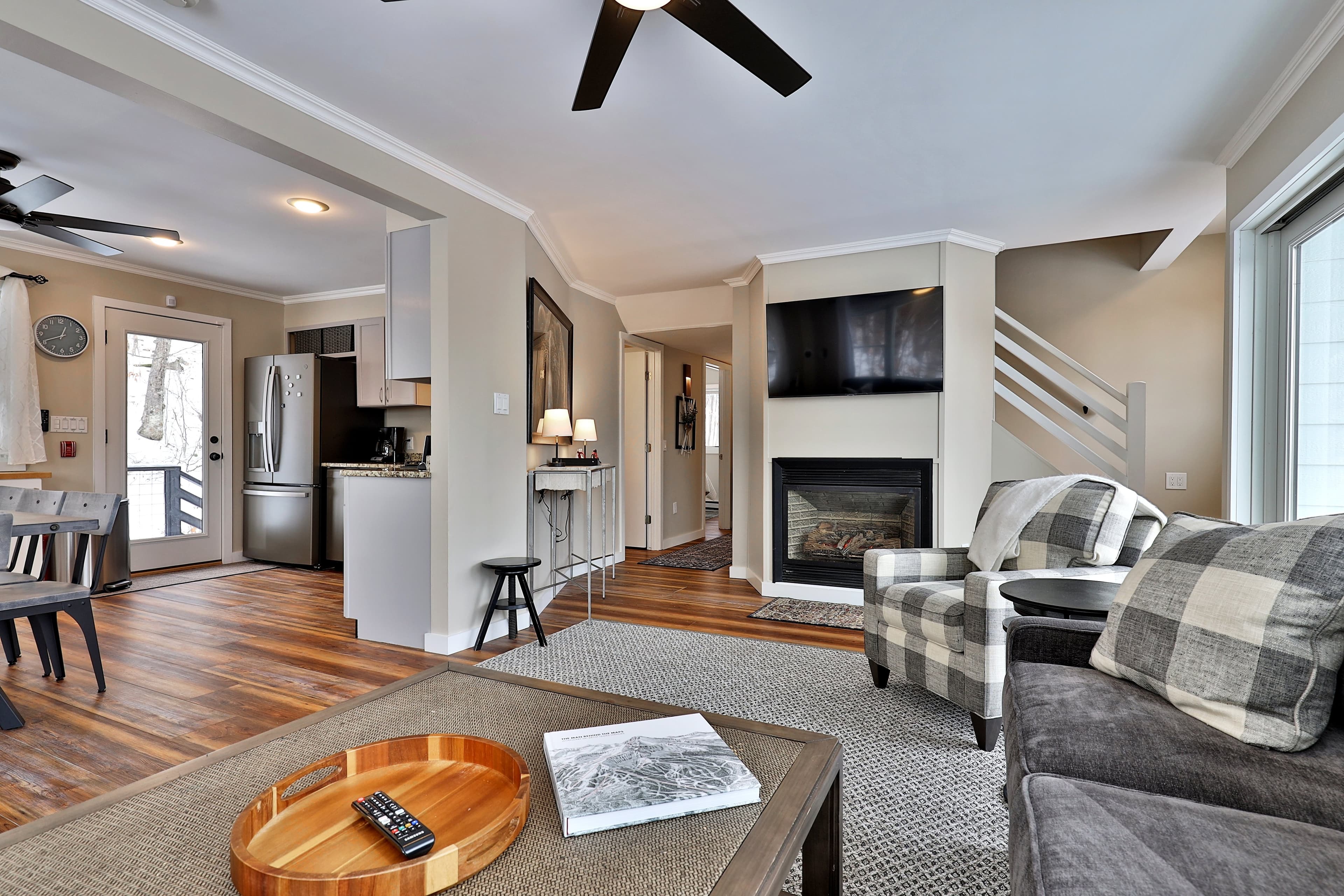 Main living area is spacious and comfortable.
