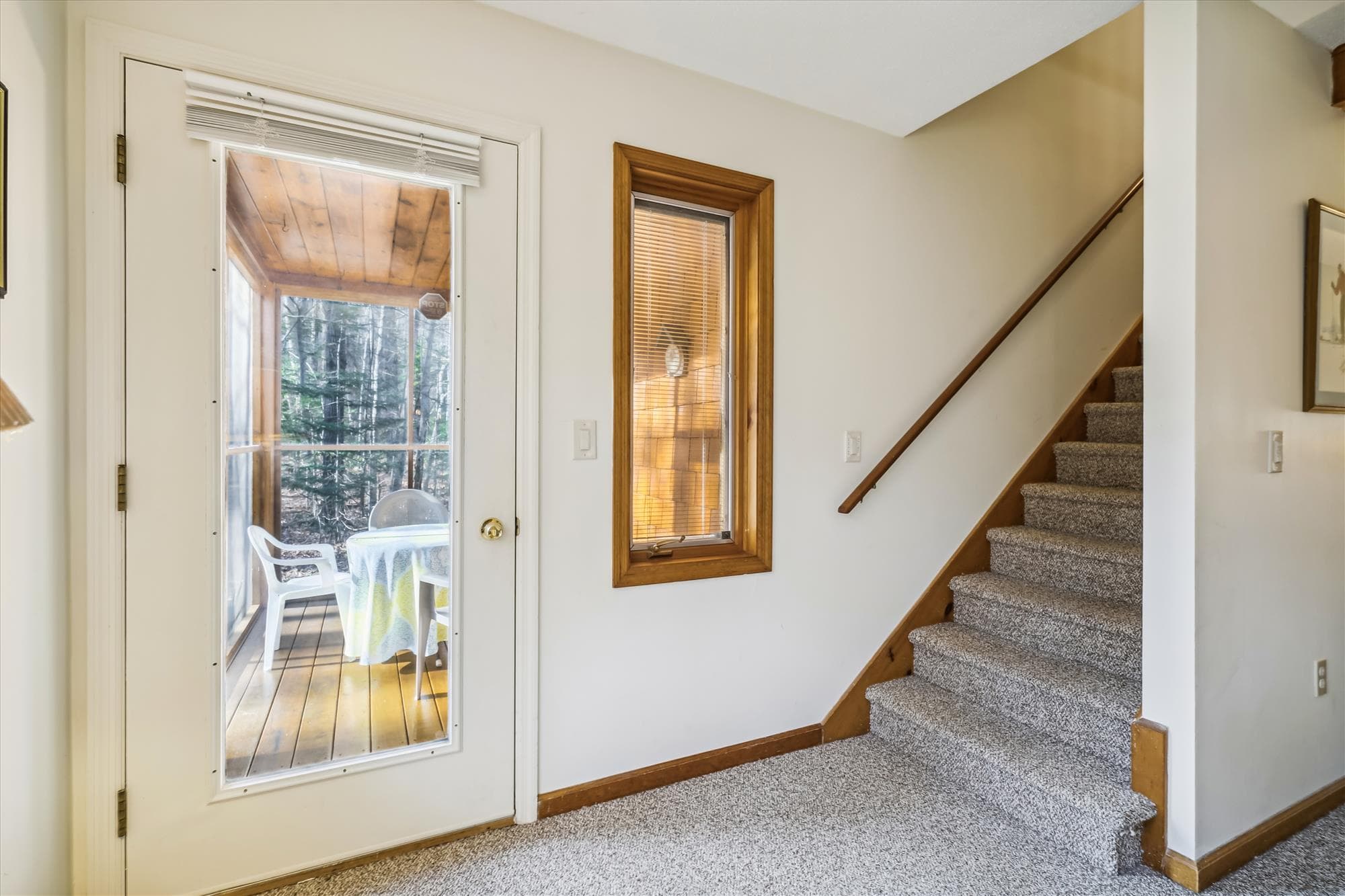 Relax on the deck after a long day.