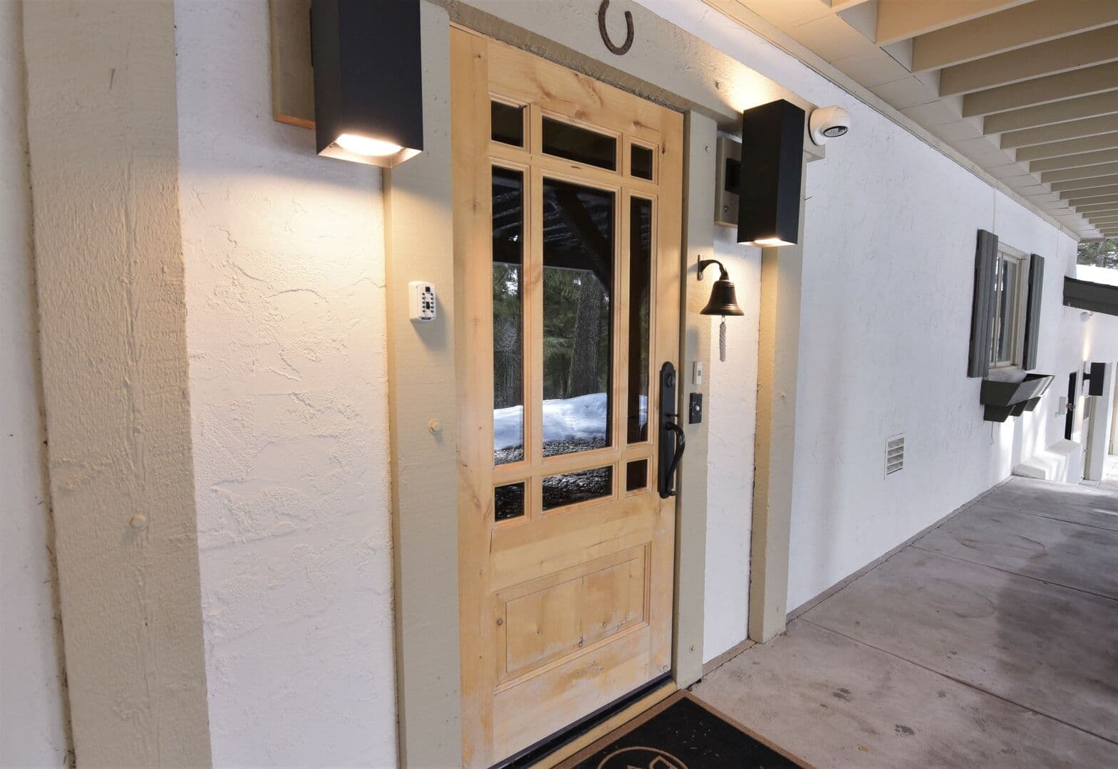 Entry and Covered Walkway