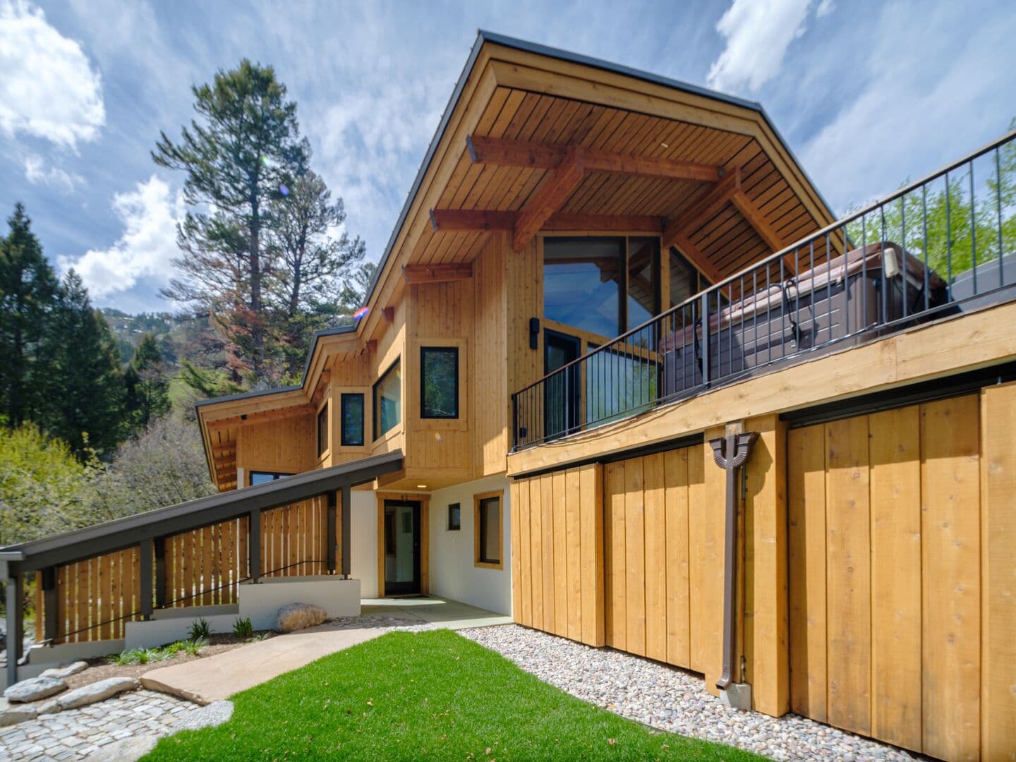 Front Exterior of Summit Chalet