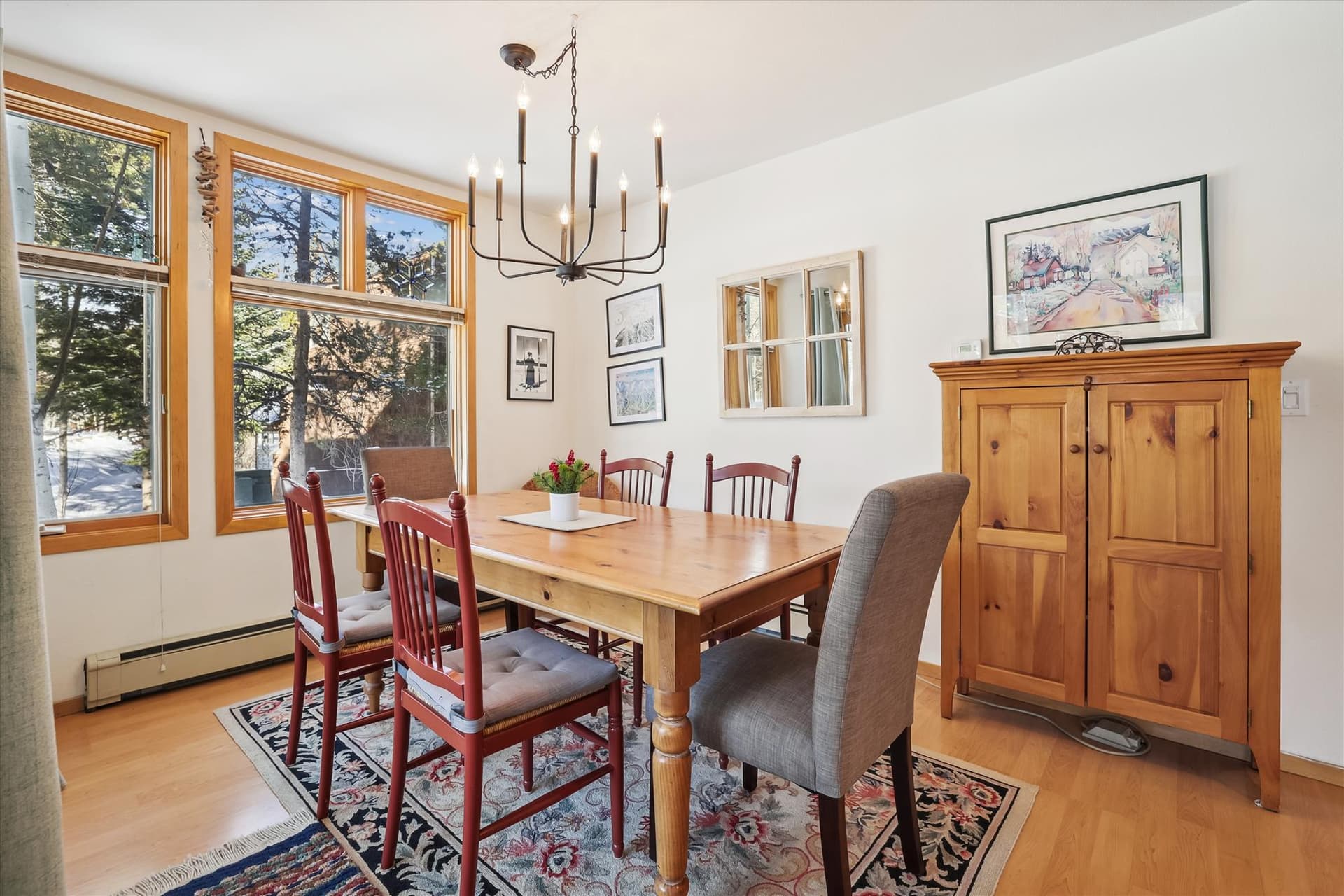 Dining Area - River Glen 107C - Frisco Vacation Rental