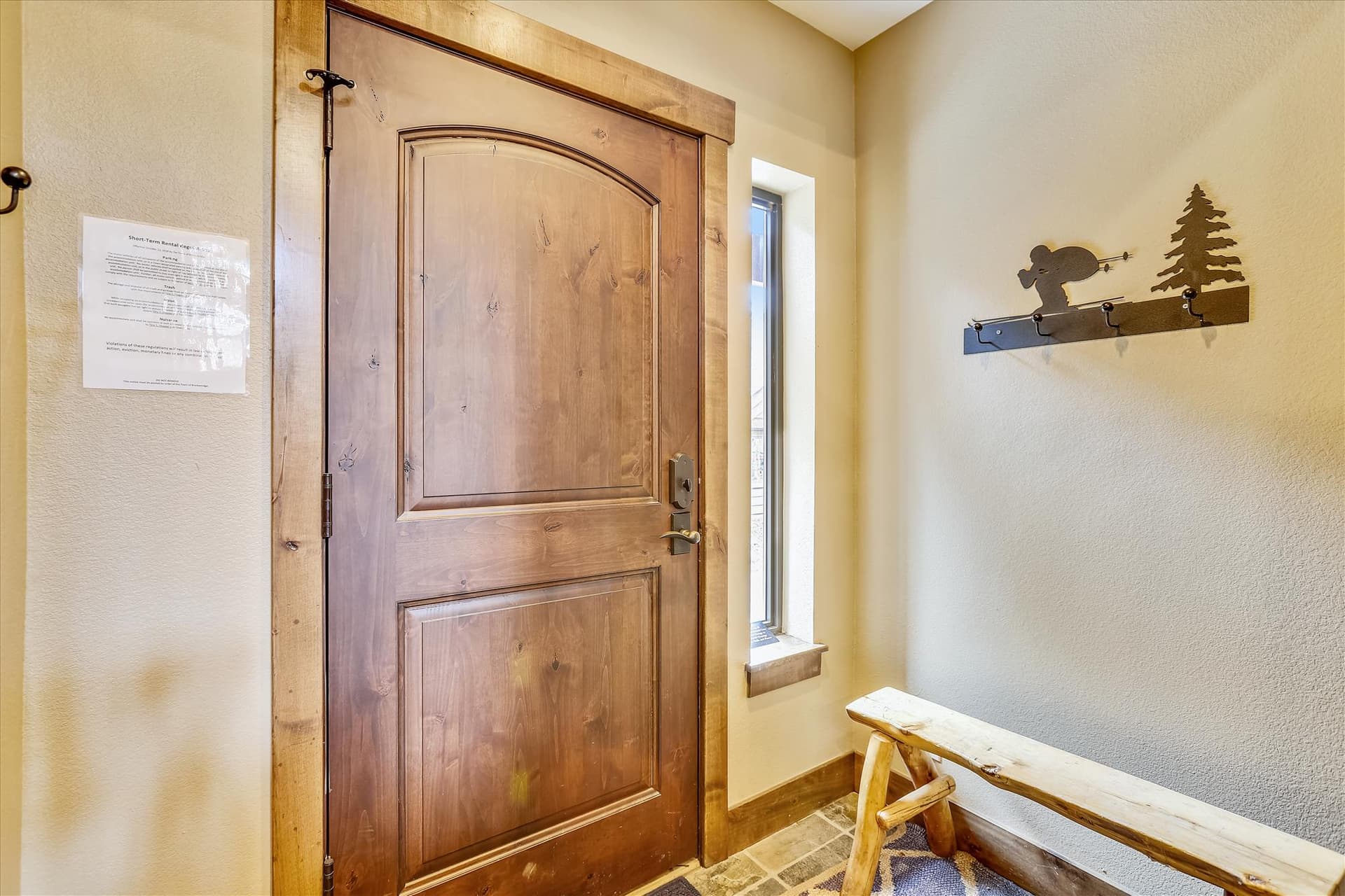 Entryway, Village Point 109, Breckenridge Vacation Rental