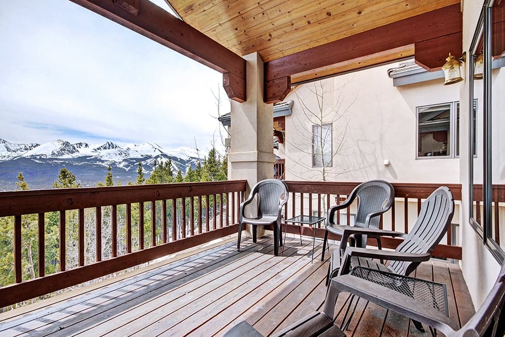 Deck - Charter Ridge 60 Breckenridge Vacation Rental