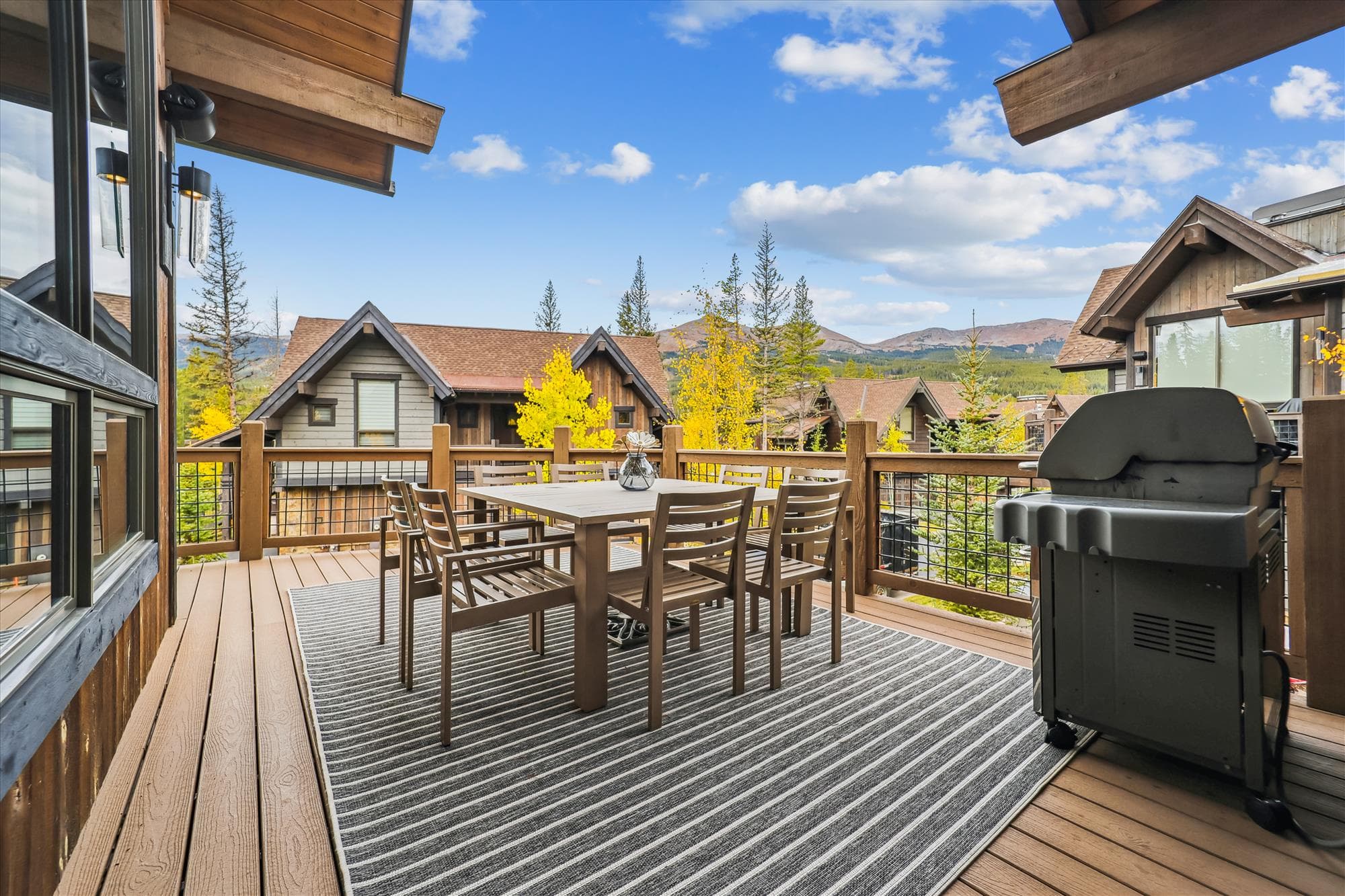 Deck - Highwoods at Shock Hill - Breckenridge Vacation Rental