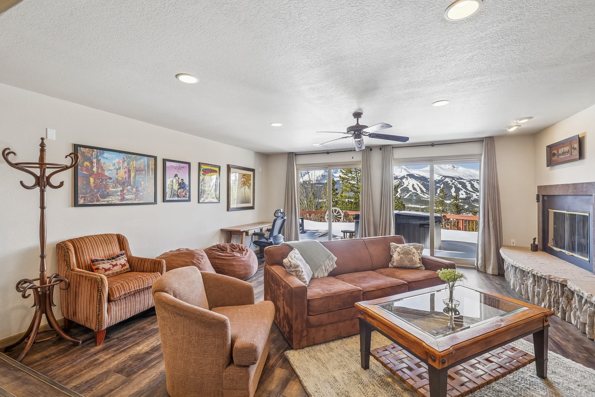 Living Area - Charter Ridge 10 - Breckenridge Vacation Rental