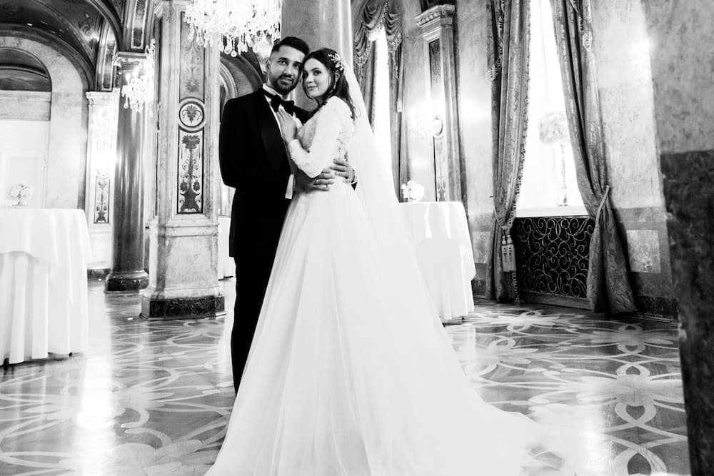 Indoor wedding