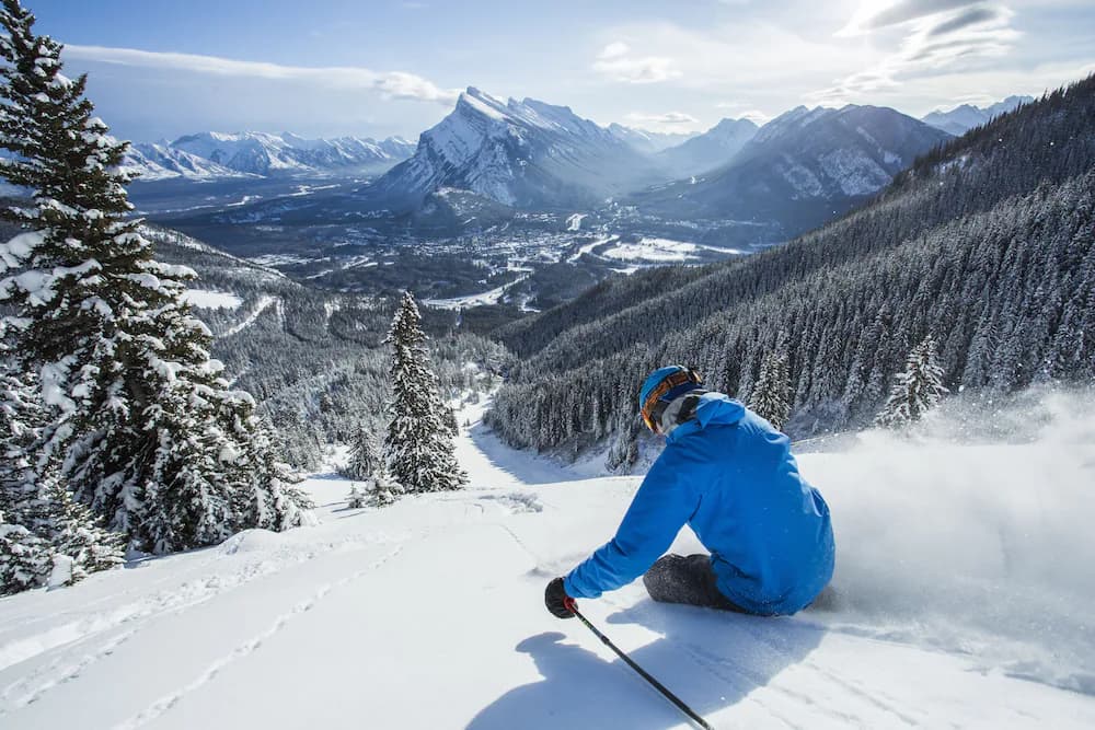 Skiing