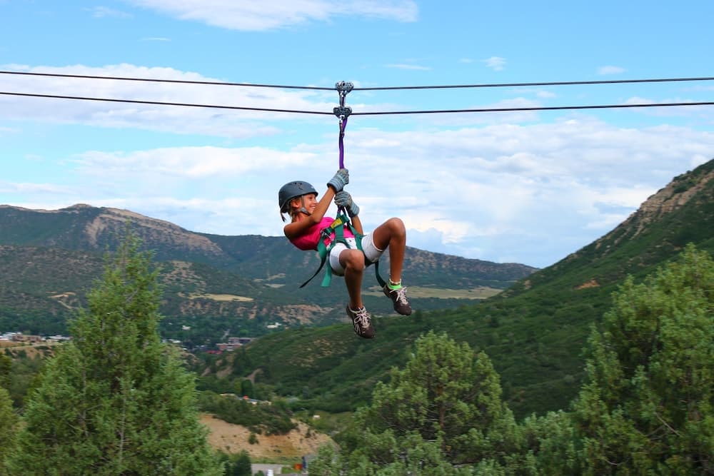Ziplining