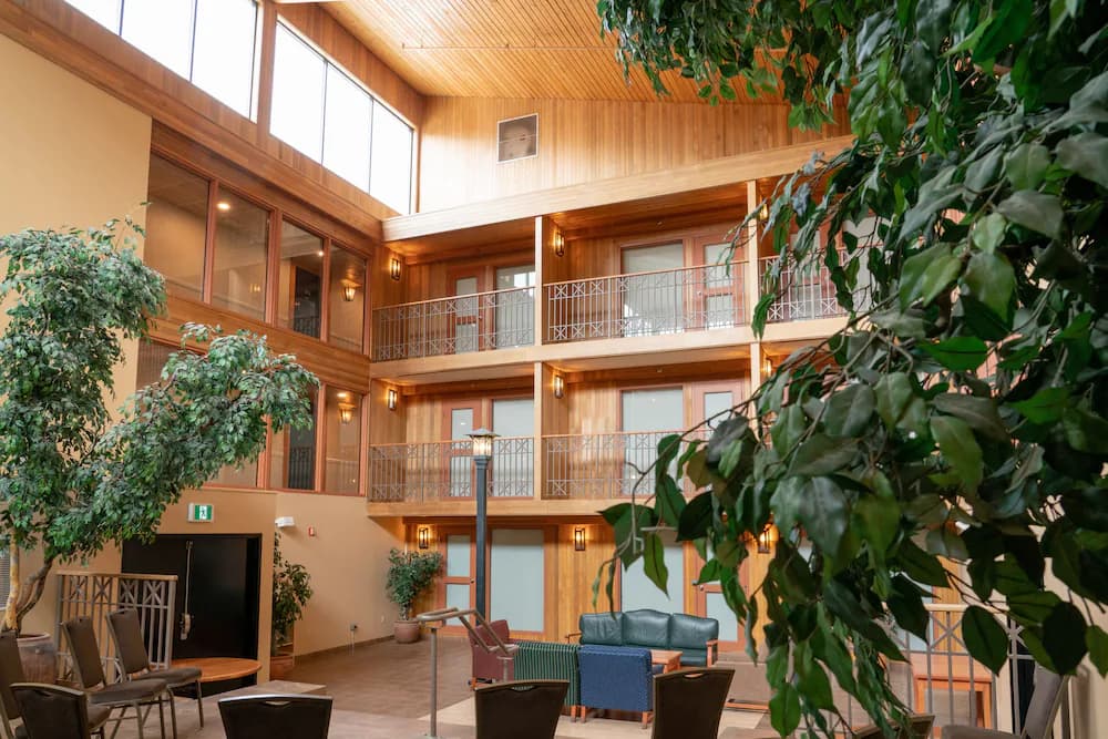 Reception hall