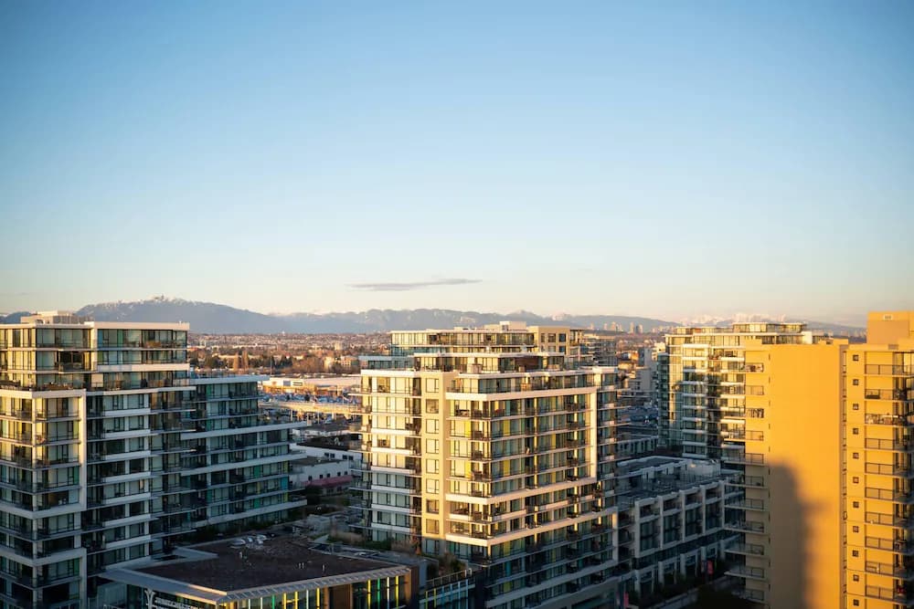 City view from property