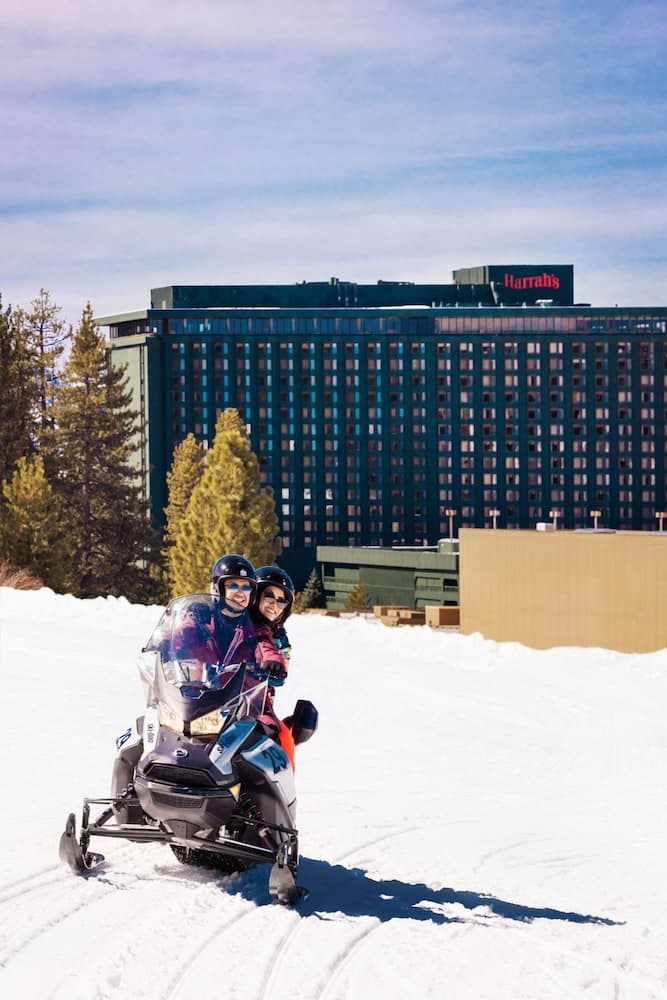 Snowmobiling
