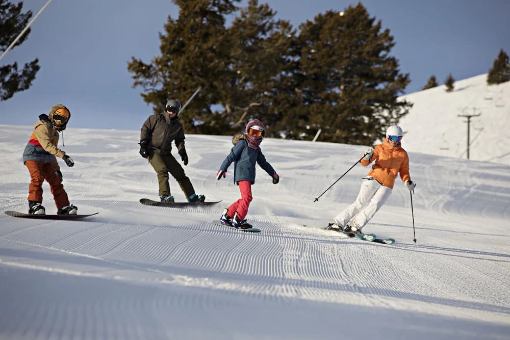 Snow and ski sports