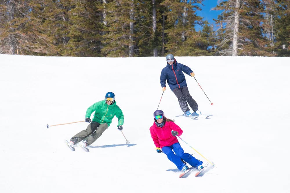 Skiing