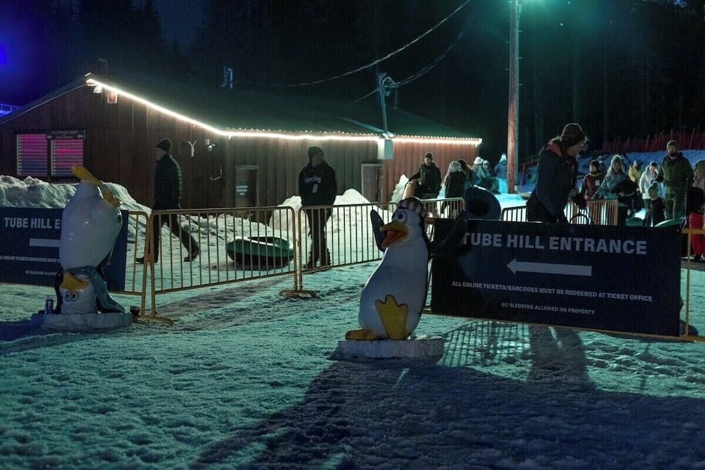 Snow tubing