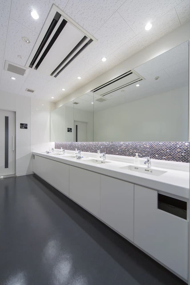 Shared bathroom