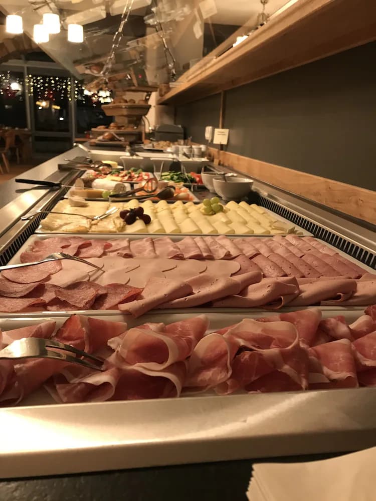 Breakfast buffet