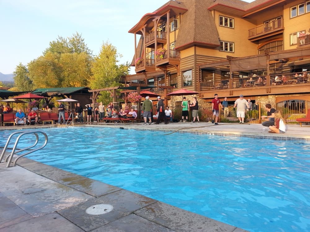 Outdoor pool