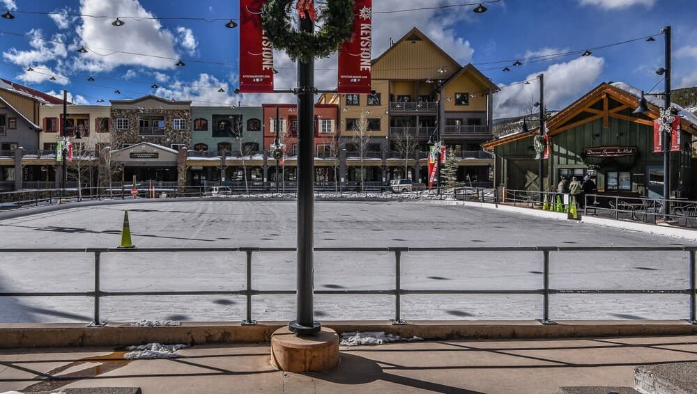 Ice skating