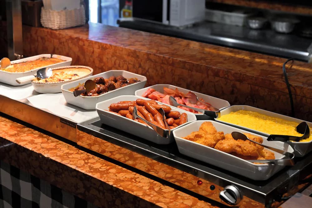 Breakfast buffet