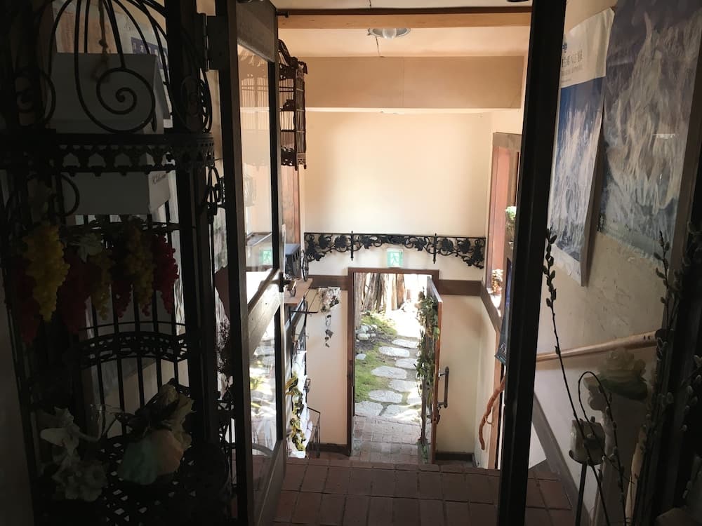 Interior entrance