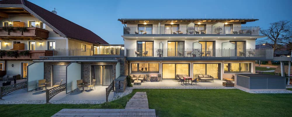 Front of property - evening/night