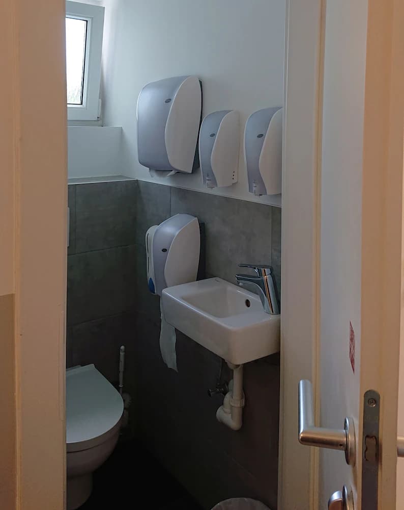 Shared bathroom