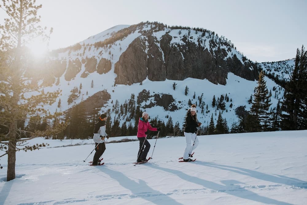 Snowshoeing