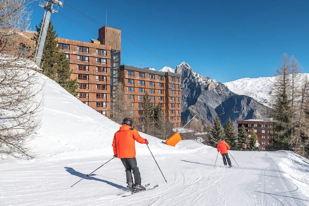 Skiing