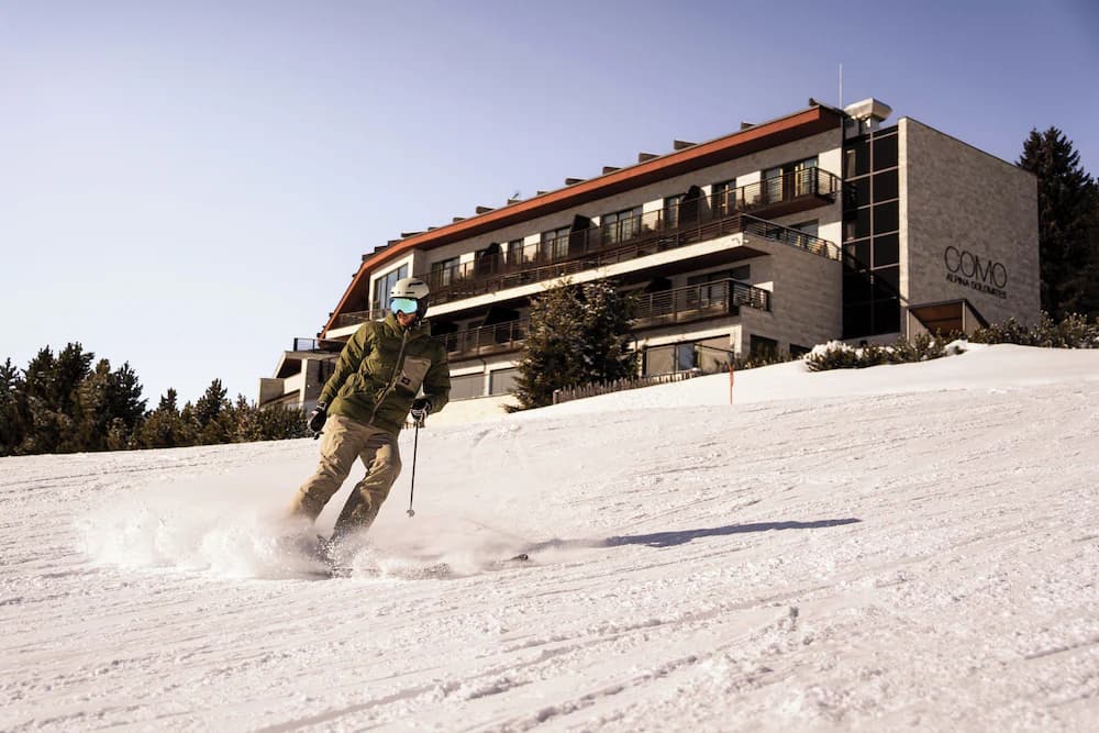 Skiing
