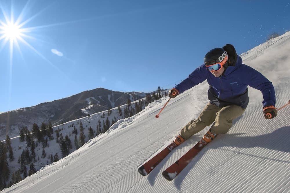 Skiing