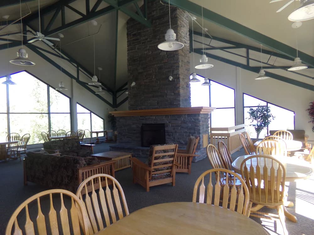 Lobby sitting area