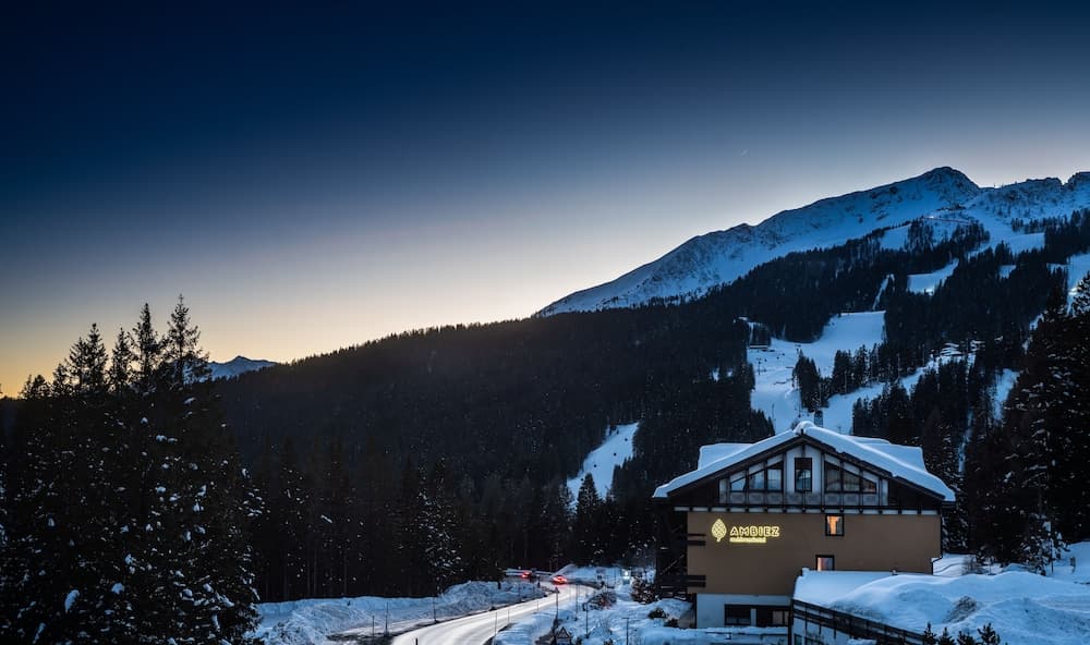 Front of property - evening/night