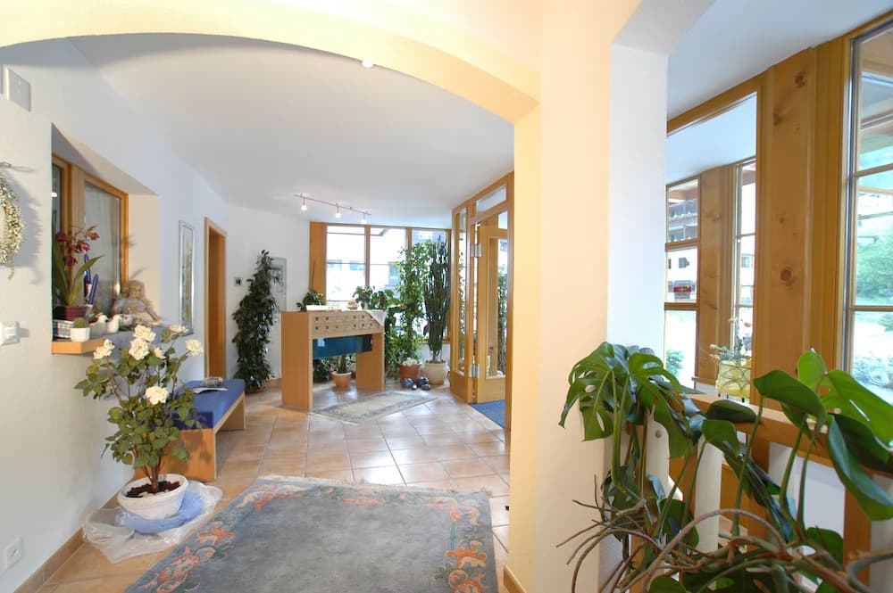 Interior entrance