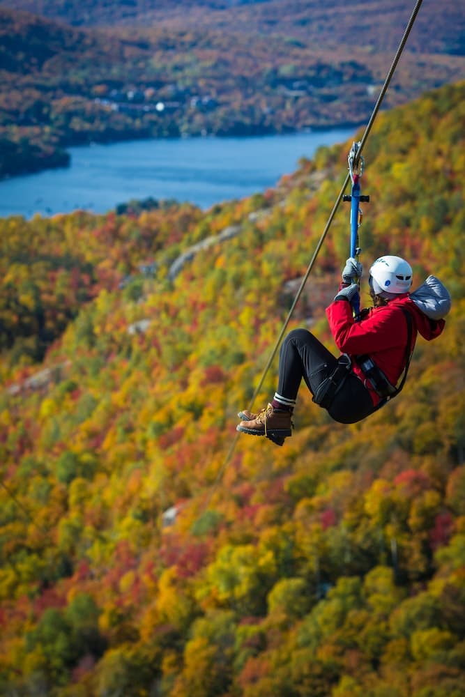 Ziplining