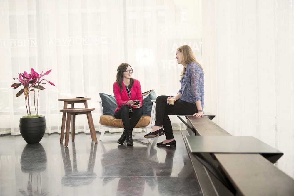 Lobby sitting area
