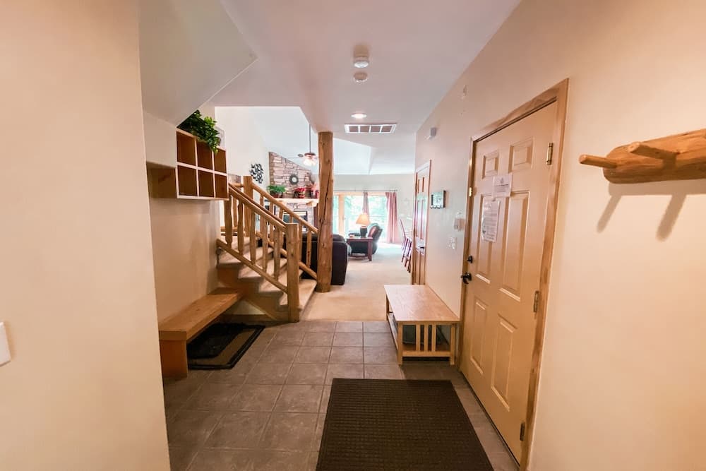 Interior entrance