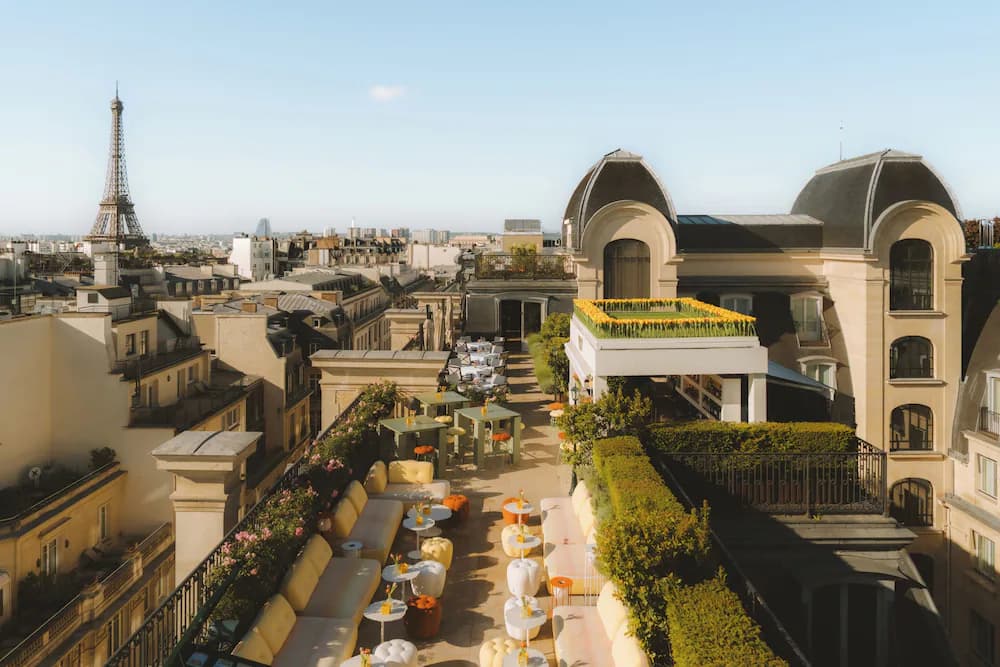 Rooftop terrace